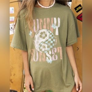 Roxy Oversized Tee, size S